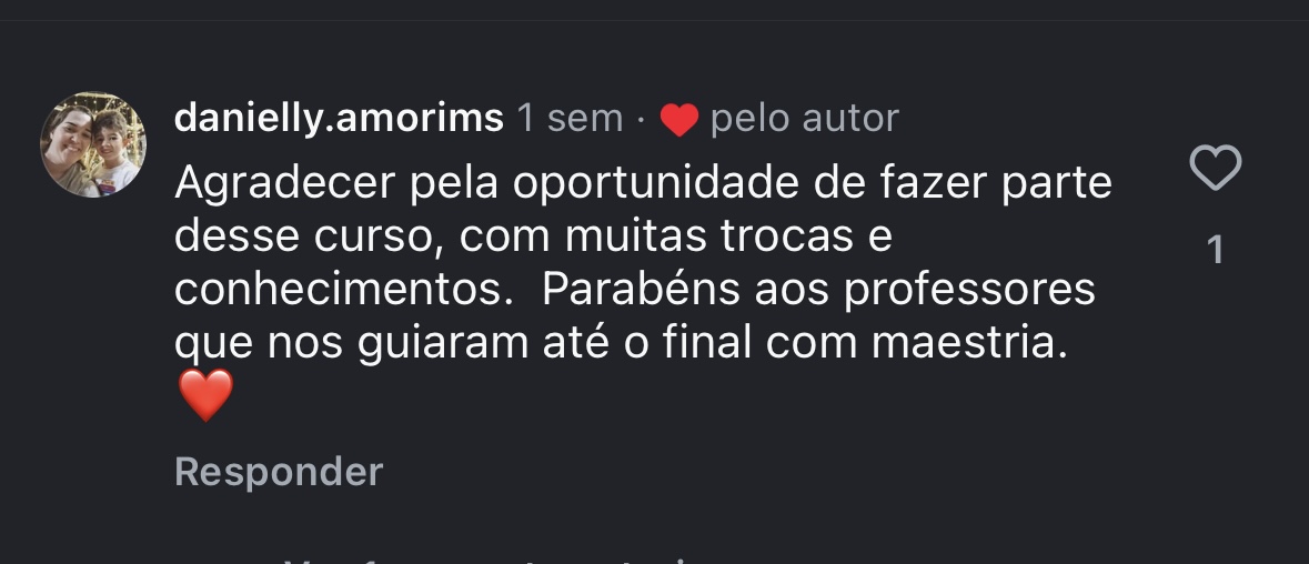 Depoimento sobre formações Quintessência